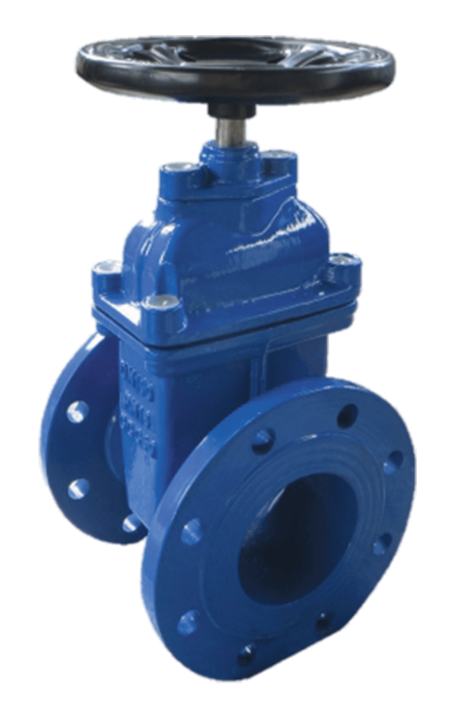 Купить Задвижка 30Ч39Р Dn150 PN10/16 с ручным приводом с обрезиненным клином Саратов